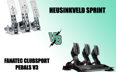 Pedales Heusinkveld Sprint vs Fanatec ClubSport v3: ¡La mejor elección!