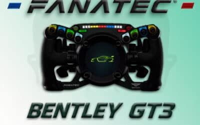 Ya está disponible el nuevo volante Bentley GT3 de Fanatec
