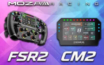 Moza Racing lanza el volante FSR2 y el salpicadero CM2