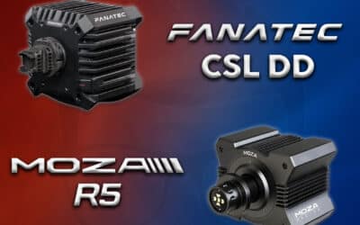 Moza R5 o Fanatec CSL DD: ¿Qué base elegir?