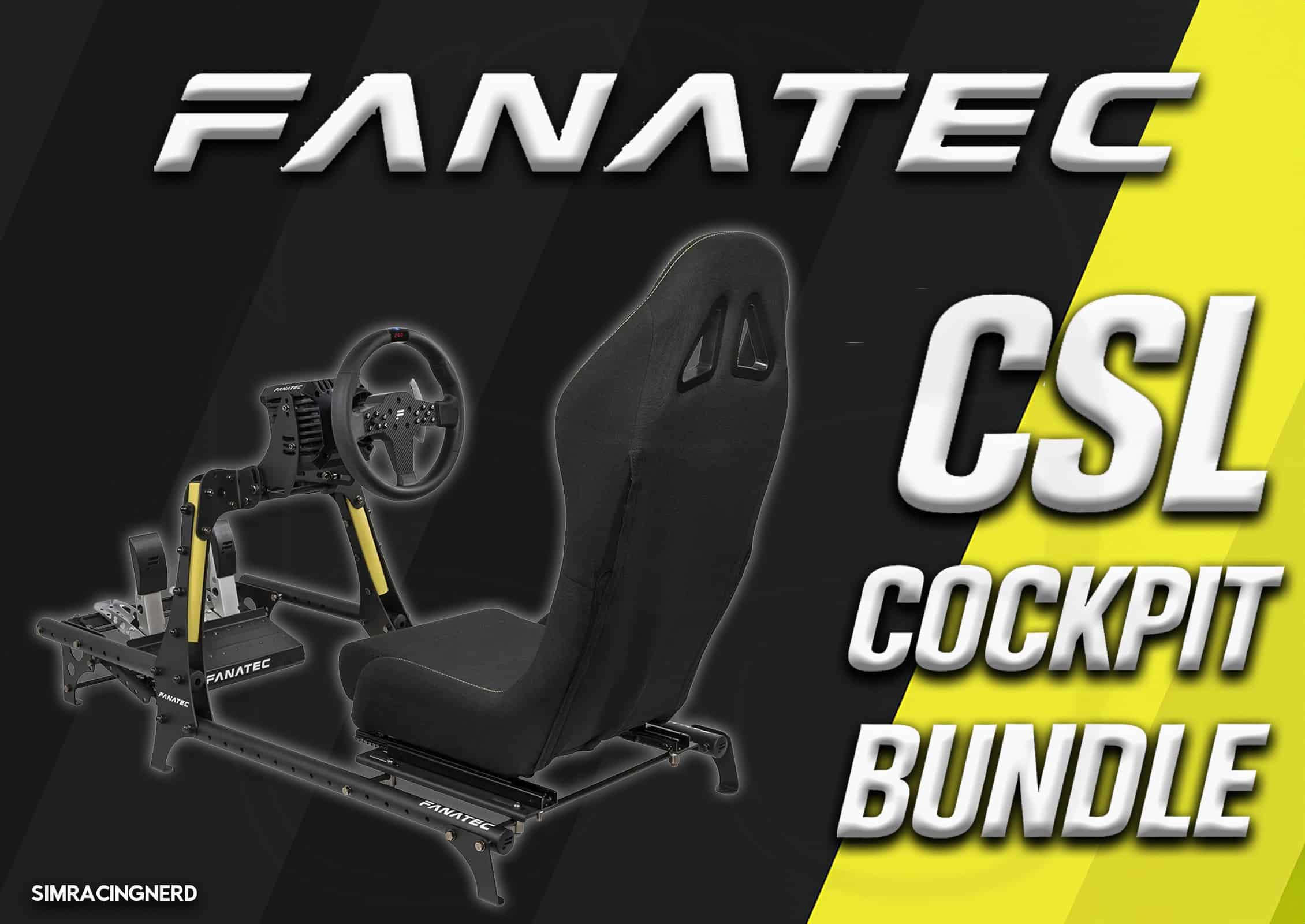 Promo nouveau bundle csl cockpit fanatec sim racing