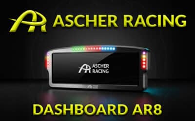 Ascher Racing lanza el AR8, un salpicadero de 8″ compacto y envolvente