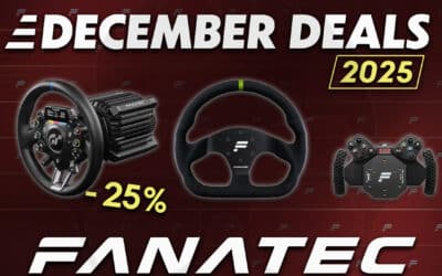 Ofertas de diciembre Fanatec 2025: Nuevos descuentos de hasta el 25