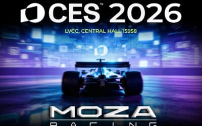 Moza Racing en CES 2026: nuevos volantes y grandes anuncios de sim-racing