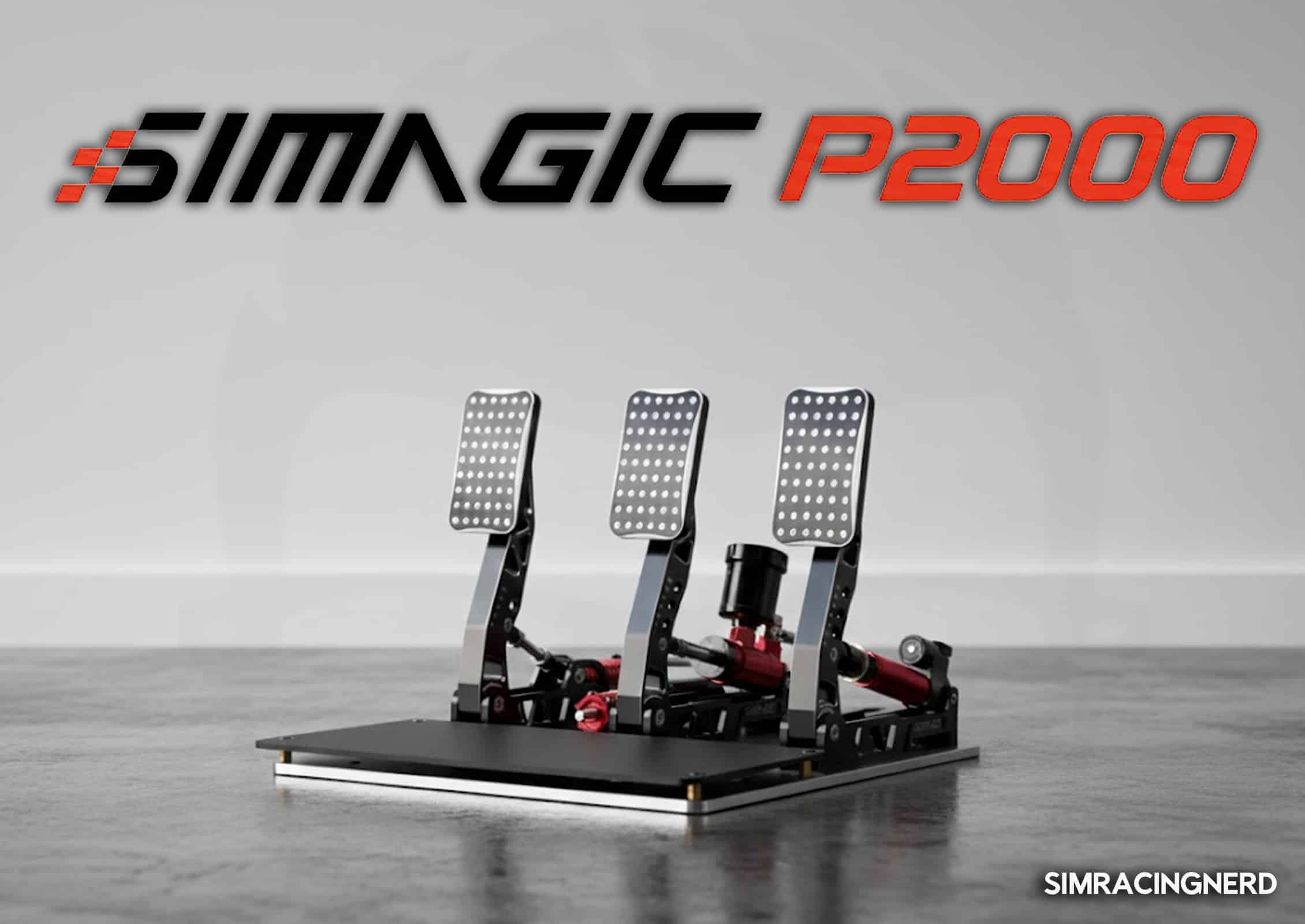 Simagic P2000 Pédalier Sim Racing Simagic P2000 Pédalier Sim Racing