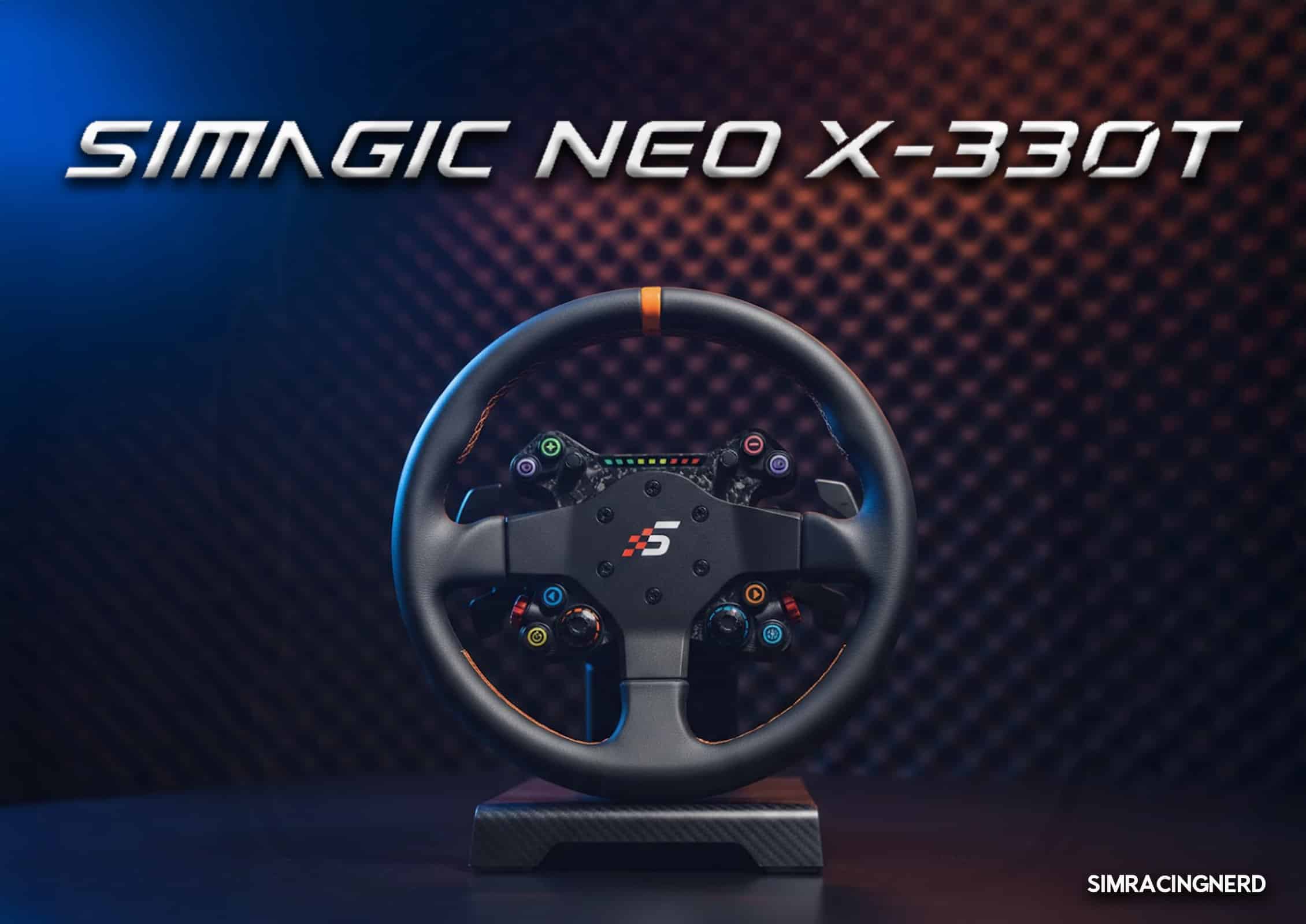 Simagic Neo X-330 T Steering wheel sim racing