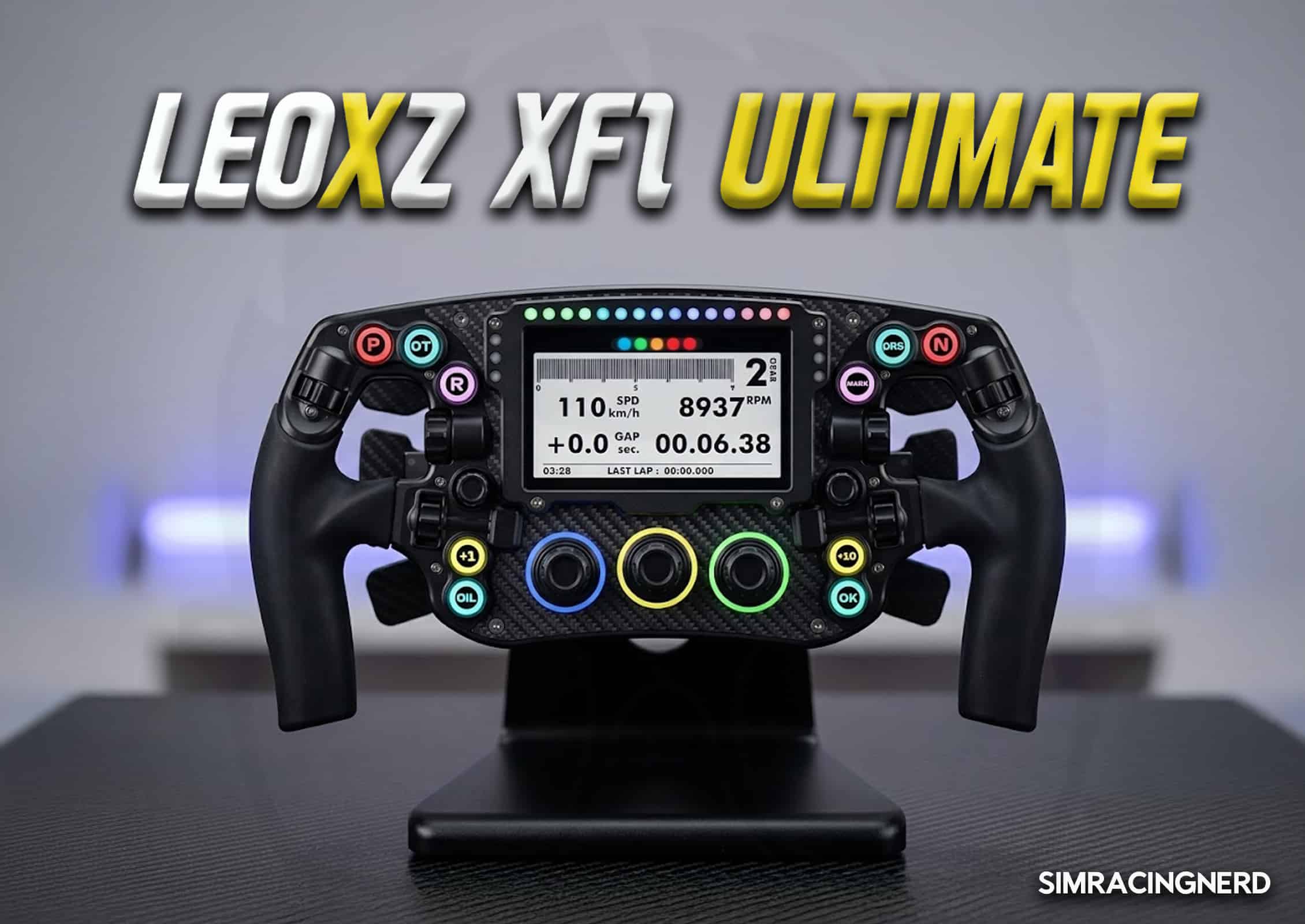 LeoXZ Xf1 Ultimate Steering wheel Sim Racing