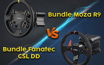 Moza R9 vs Fanatec CSL DD 8 Nm: ¿qué pack eliges?