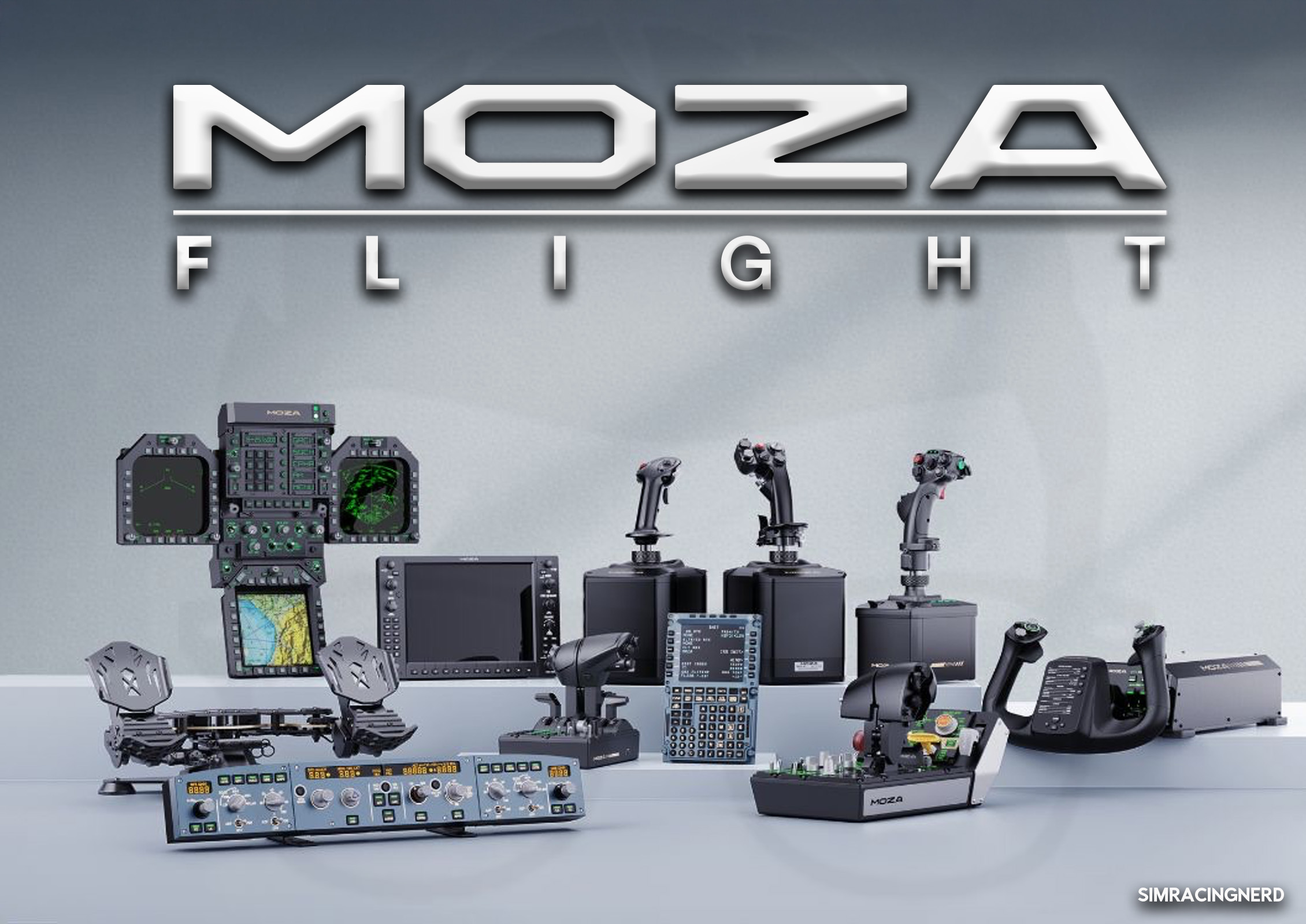Moza flight sim